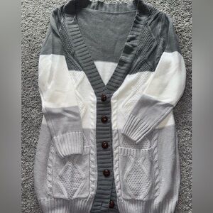 Grey Cardigan